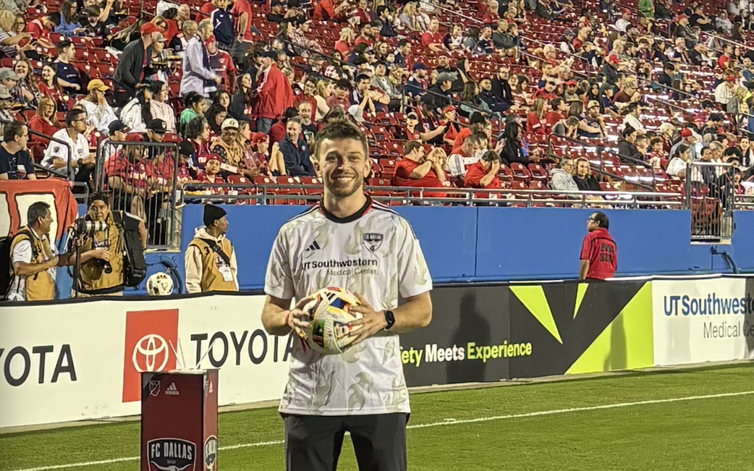 Chase Pagani, MD/PhD student, selected as honorary captain of FC Dallas